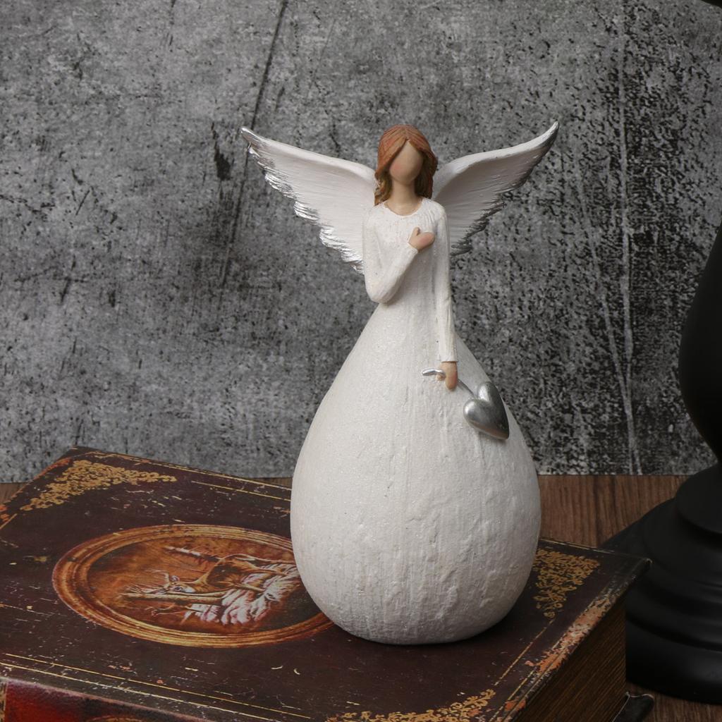 Blessing Angel Figurine - Perfect For Christmas, Weddings & More | Durable Abs Resin Sculpture | Ideal Gift For Home Decor