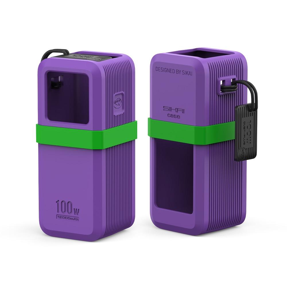 

Пылезащитный защитный чехол для UGREEN Nexode Power Bank 20000 мАч 130 Вт / 12000 мАч 100 Вт для путешествий 100W Purple