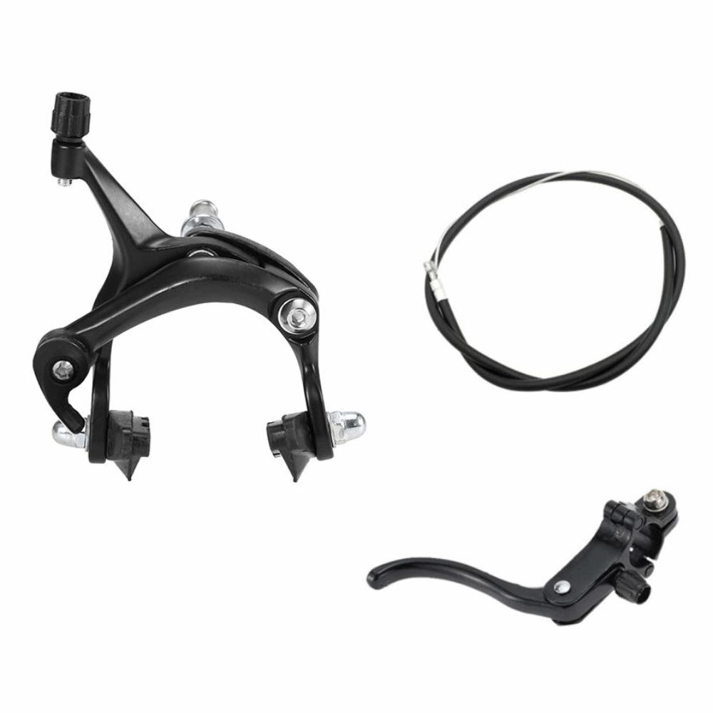 Black Bike Brake Kit 22.2 Mm Lever Clamp C Brake Caliper  Bike Maintenance