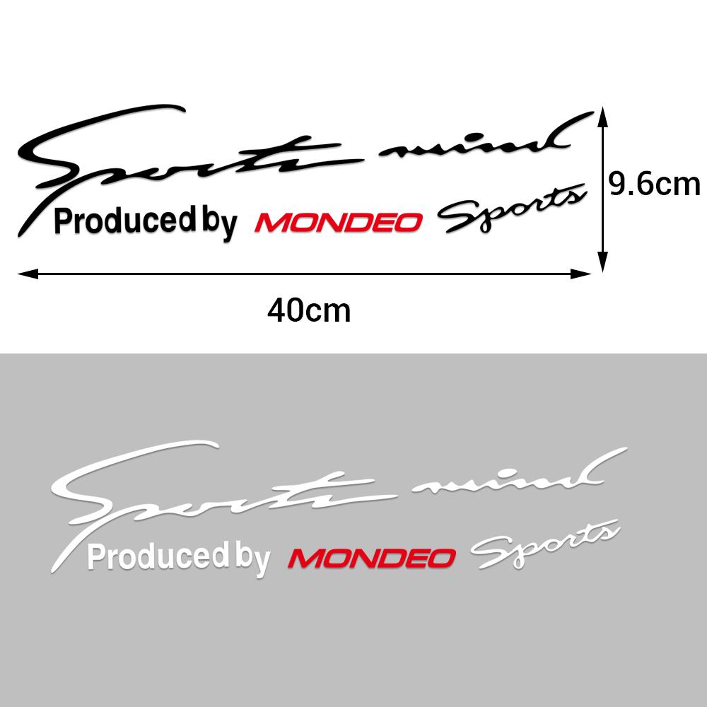 GDZJ3 Vinyl Car Logo Headlight Eyebrow Sticker Decor Accessories Auto Styling For Ford Mustang Focus Kuga Mondeo Fiesta Escape Edge