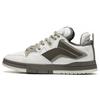 New LiNing Wave Pro Anti Slip And Wear Resistant Lightweight Low Top Skateboard Shoes Men's White Gray AECS059-2