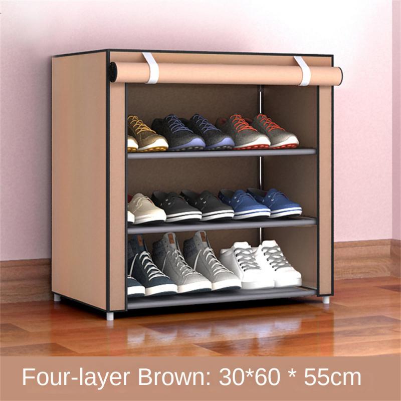 Storage Cabinet Economical Roller Shutter Door Assembly Household Shoe Cabinet Bedroom Shoe Cabinet Multilayered