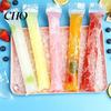 Matrițe pentru Popsicle de Calitate Alimentară Pungi De Unică Folosință Sigiliu cu Fermoar Dublu Tuburi Durabile pentru Depozitare Ice Pop Alimentare Congelator pentru Batoane de Iaurt Smoothie-uri cu Fructe