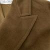 Max Mara 32/52/223 Brown Wool X Cashmere Double Breasted Long Coat Coat 42 BrownUsed