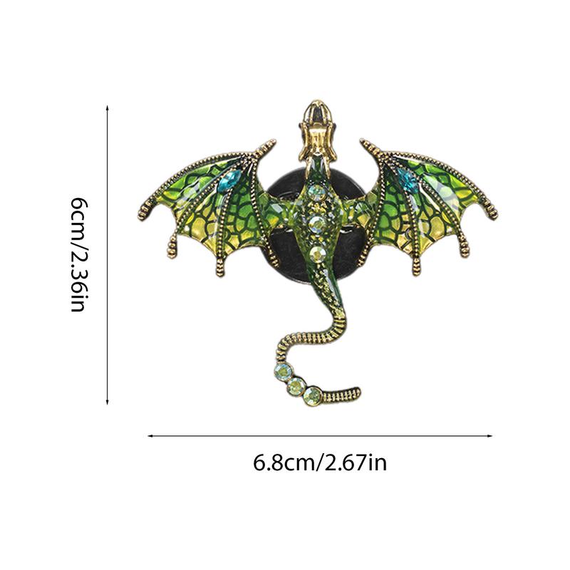 Clip de Aromaterapia para Coche Dragón Lindo Difusor de Fragancia para Coche Clip para Salida de Aire Clip Ambientador Dragón Volador Brillante Para Salida de Aire de Coche