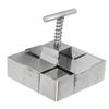 Stainless Steel Clay Cutter Spring Loaded Plunger   Cutting Handcraft   Cake Cutter Mold for Salads Desserts
