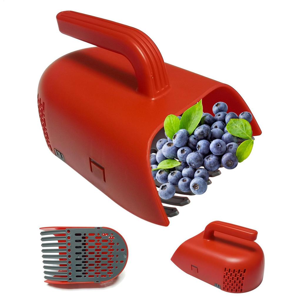 Berry Picker Cherry Picker With Ergonomic Handle And Comb Blueberry Rake Scoop for Harvesting Collect Leaves Lawn Tree Planting