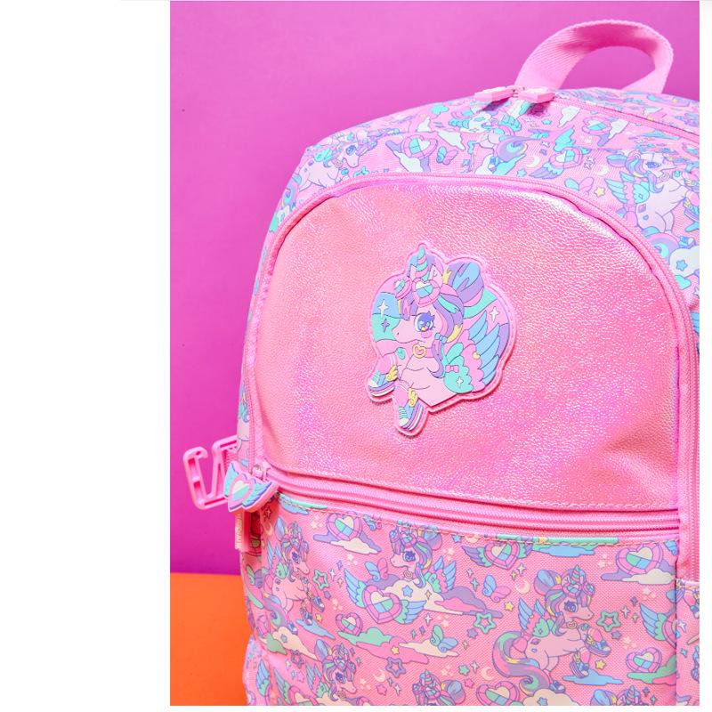 Smiggle Australia Large Capacity Cartoon Backpack for Students