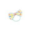 Girls' Floral Embroidered Bow Hair Tie - Sweet Autumn/Winter Style