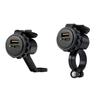 Motorcycle Charger USB Type-C PD 18W Fast Charging Power Socket Double Port Charge Adapter for Phones & Tablets
