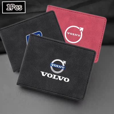 Suede Car Leather Ldentification Kit Document Storage Bag For XC60 S60 V40 V50 V60 S80 S40 C30 AWD C70 S40 S60 S80 S90 T6