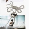 Metal Bolas Tie Necktie Vintage Bolo Tie Western Cowboy Bolas Tie Round Shape Bolo Tie Necklace Jewelry Gift for Women Man