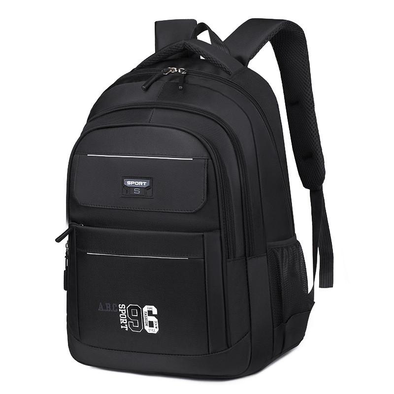 Backpack Unisex Oxford Big Capacity Laptop Design For Travel Commuters School