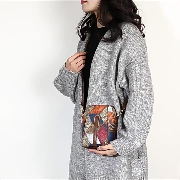 Fashion Women Shoulder Crossbody Bag Luxury Ladies Phone Bag and Purses PU Leather Small Shell Designer Handbag
