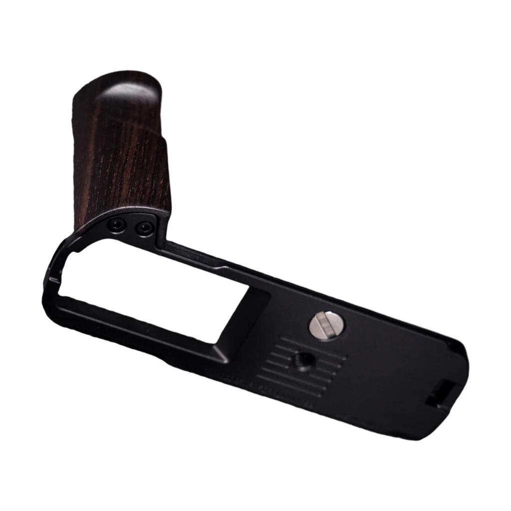 Durable Wooden Hand Grip L Holder For Panasonic S9 Camera with Quick Release L Plate Bracket Holder Ultra light with alloy base