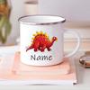 Benutzerdefinierte Dinosaurier mit Namen Kaffeetasse personalisierte Kinder Tasse Geburtstag Party Gefälligkeiten für Kinder Kinder Weihnachten Valentinstag Geschenk