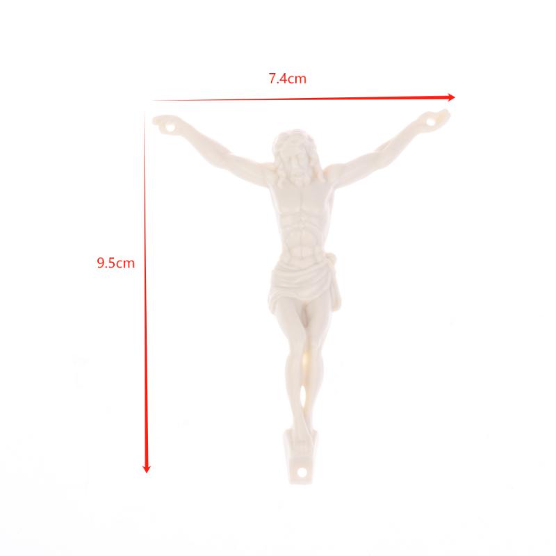 1/3Pcs Jesus Figurine Pendant For DIY Jewelry Craft Accessories Housewarmings Gift Present Decoration