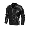 Leather Jacket Bomber Motorcycle Jacket Men Biker PU Baseball Jacket Plus Size 6XL  Fashion Causal Jaqueta Masculino