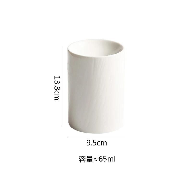 Creative Ceramic Dinner Plates Solid Color Tableware Cooking Dish Pasta Steak Plates Hotel Restaurant Snack Pastry Desserts Tray