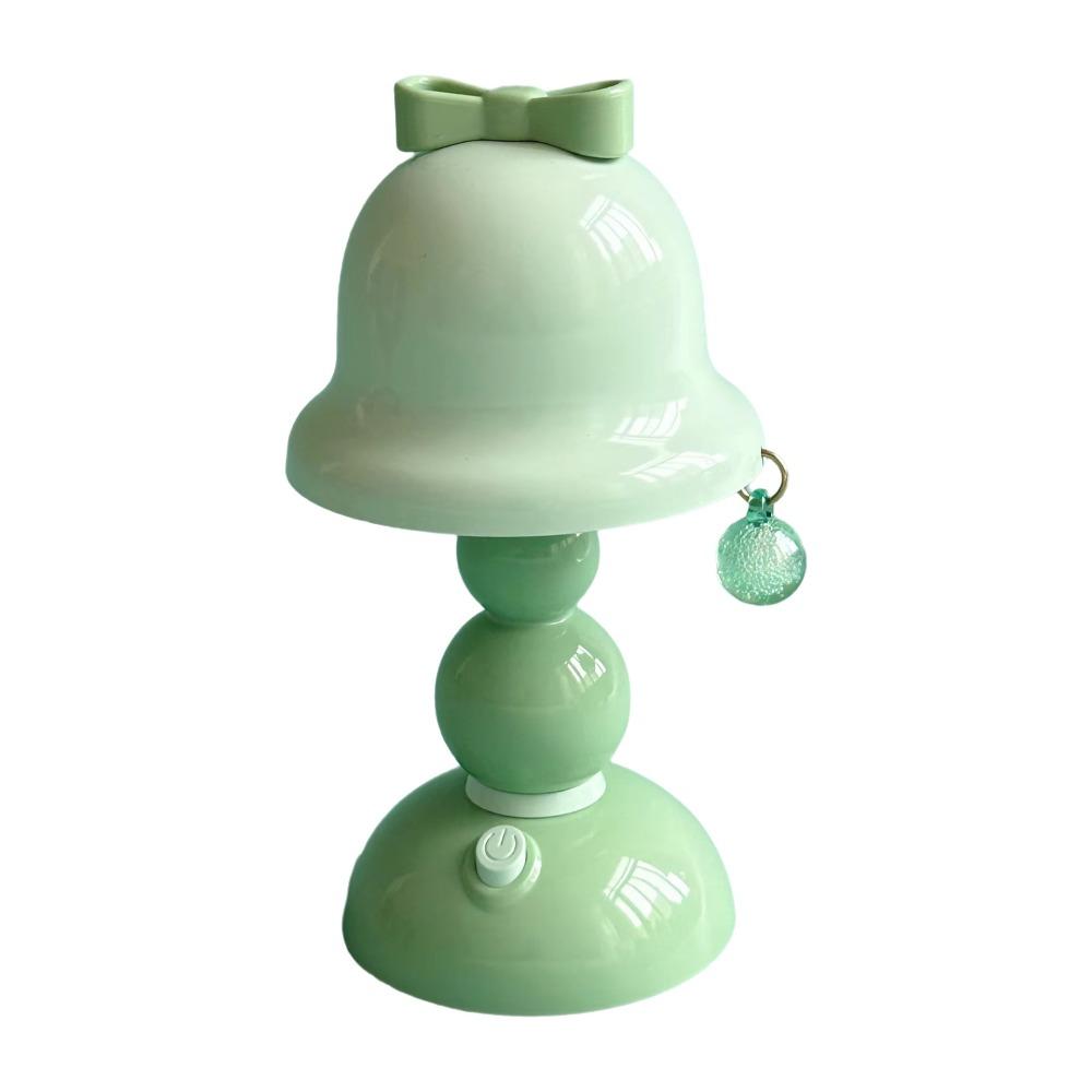 Soft Light Cartoon Desk Lamp Portable Small Decorative Lamp Bow-shaped Night Light Gift Giving
