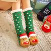 Christmas Fuzzy Socks Womens Winter Thermal Warm Floor Sock Soft Female Home Indoor Gifts Non Slip Grip Slipper Sock Fluffy