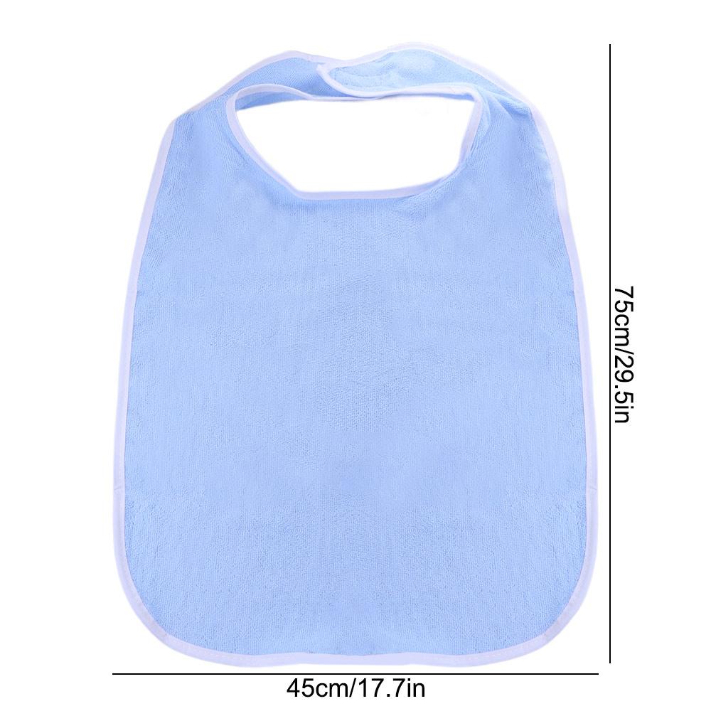 Waterproof Elderly Bib Anti-oil Saliva Towel Rice Pocket Bib  Mess-Free Diet