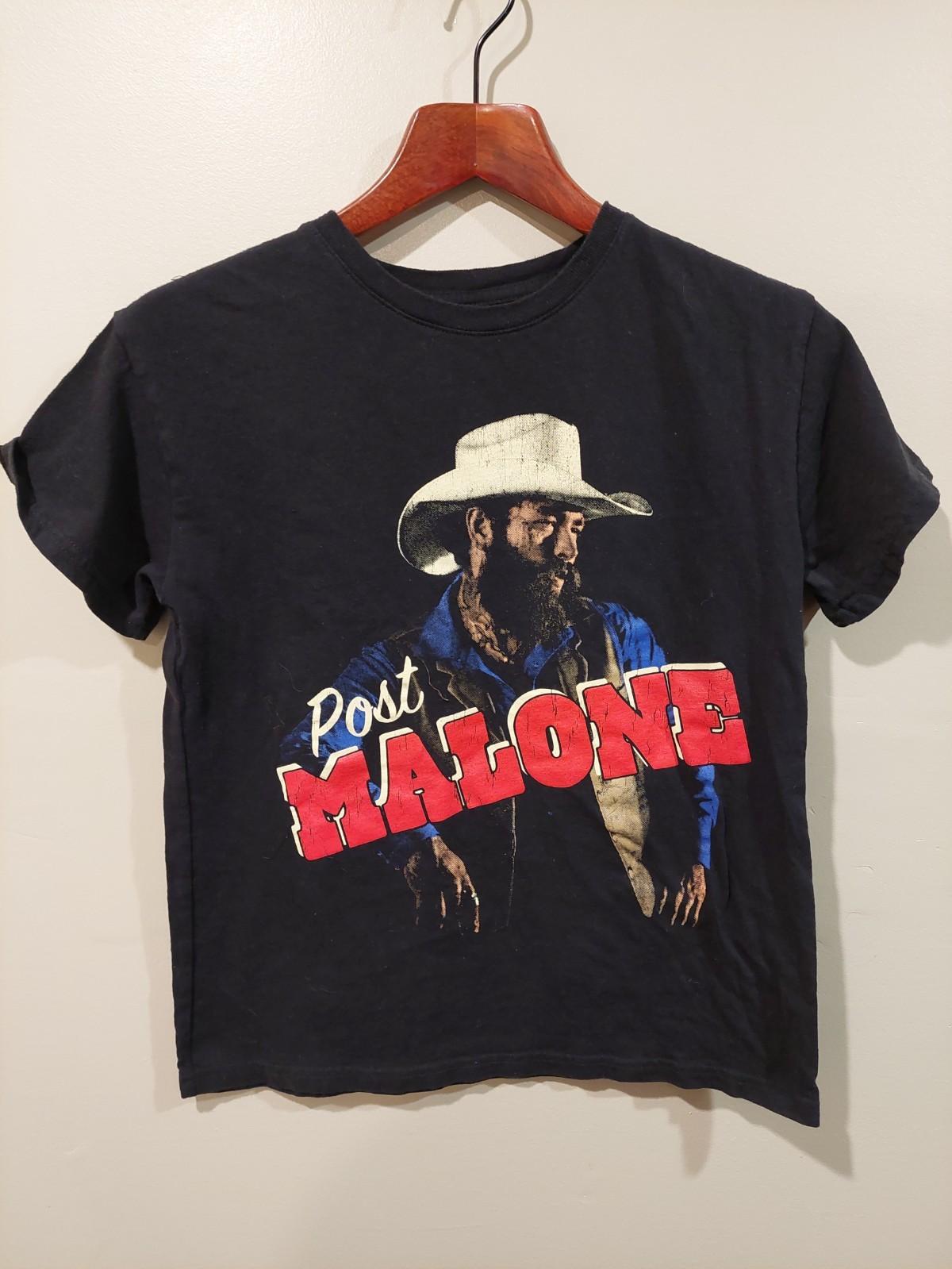 Post Malone Posty Co Shirt Sz Small Black Band Tee Country Rap Tour Music S Unisex T-Shirt XXXL
