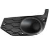Iveco Daily VI 2014- WITHOUT HALOGENS Grille In the Front Bumper BLACK Left