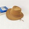 Unisex Western Cowboy Sun Hat - Summer Outdoor Fedora for Men & Women