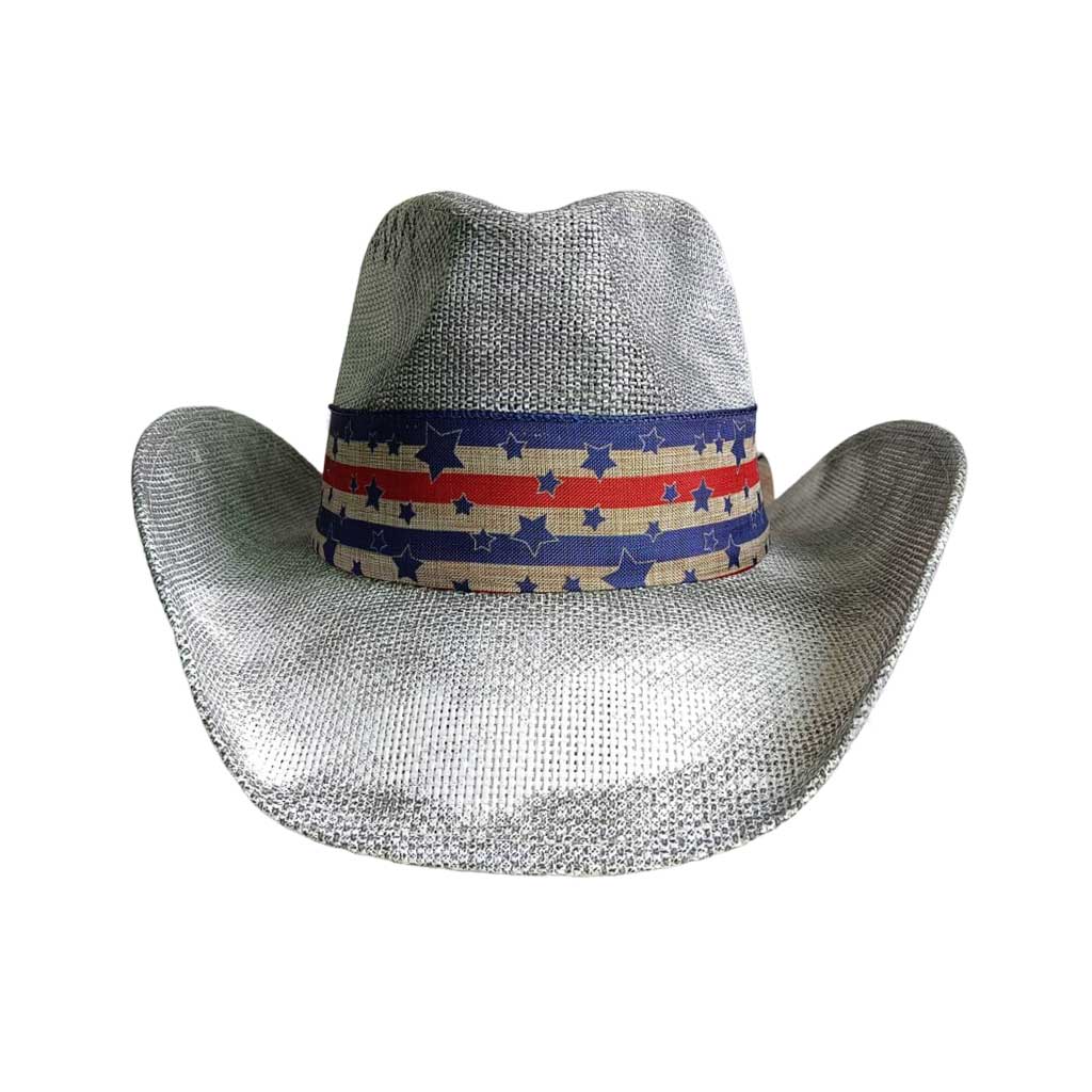 Western cowboy straw hat men and women retro wide-brimmed Cowboy Straw Hat Embroidered Wide Brim chapeau cowboy