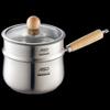 ASD 316L Stainless Steel Baby Milk Pot with Steamer