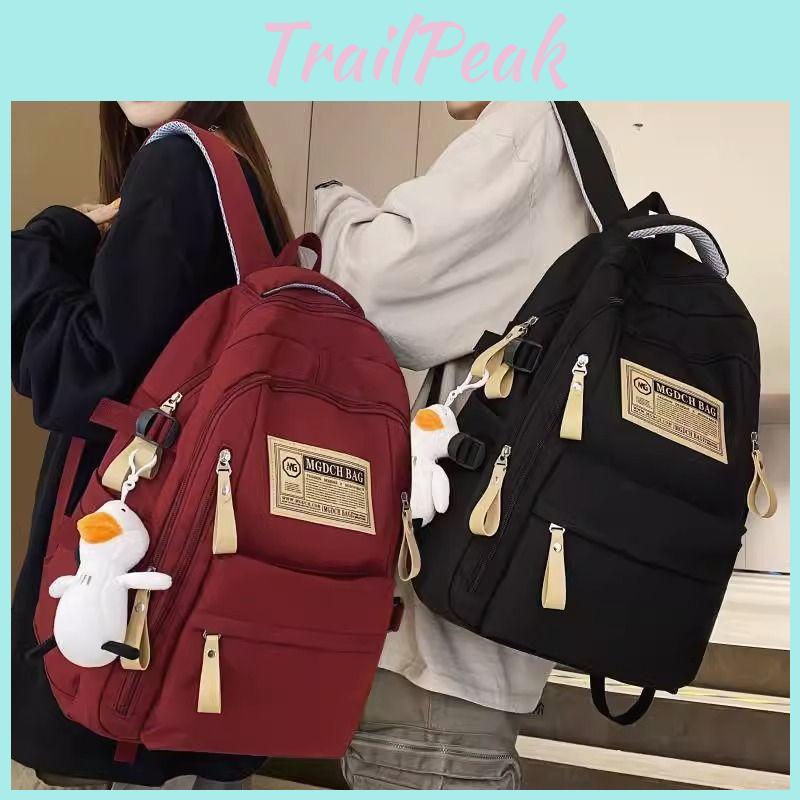 Mochila Grande Capacidade para Meninas Meninos Ensino Médio Séries Elementares Bolsa de Viagem