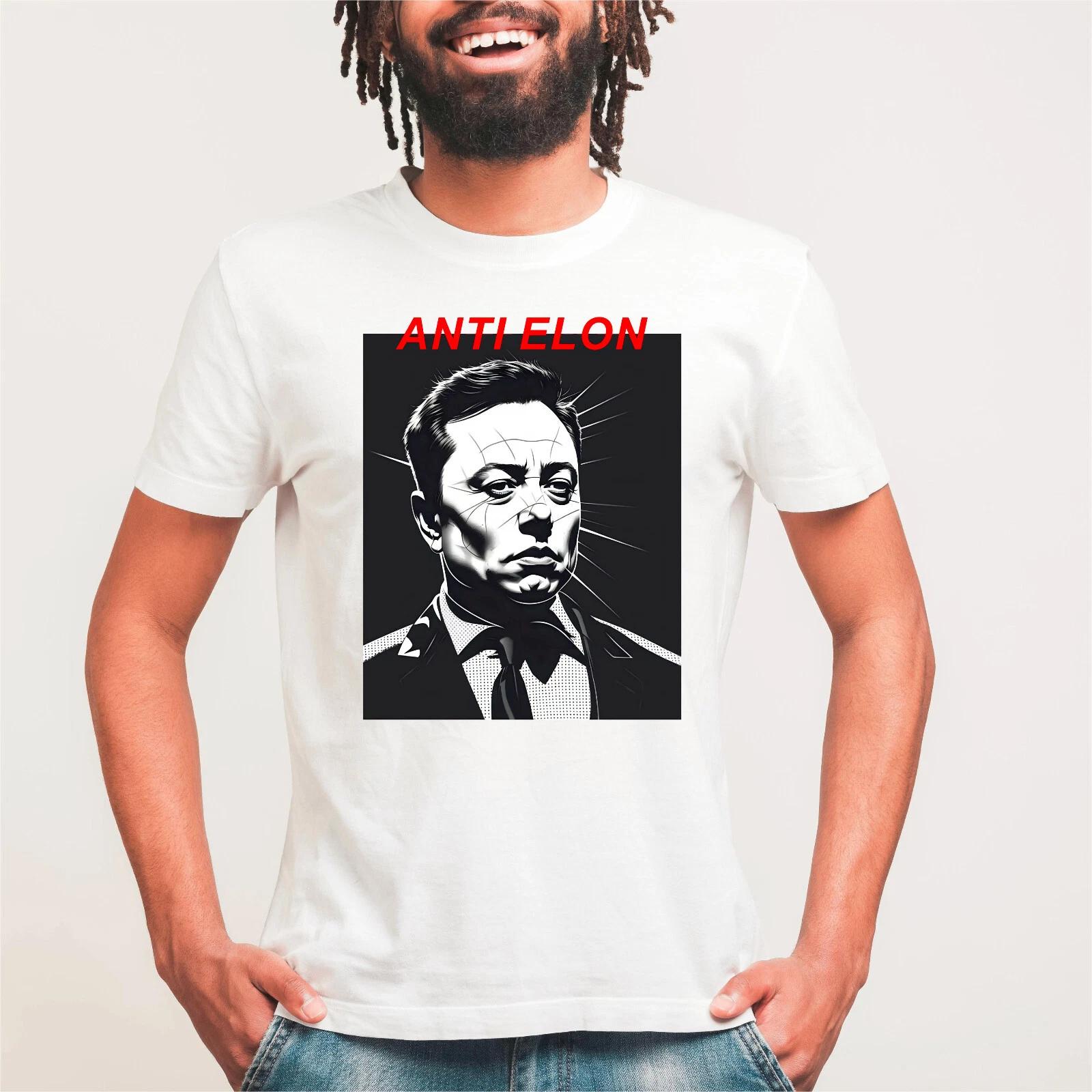 Anti Elon Hate Protest Novelty T-Shirt, Anti Elon Justice Freedom Of Speech Top S