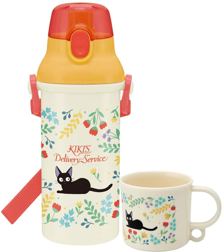 Skater Plastic Water Bottle 480ml One Push Antibacterial Child Friendly Lightweight Antibacterial Treatment Made In Japan Ghibli Delivery Service Jiji