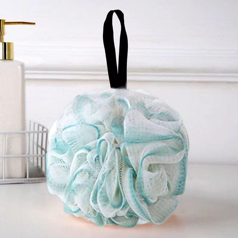 Gradient Two-Color Bath Ball: Large, Durable, Non-Dispersing Back Scrubber for Colorful Bubble Baths