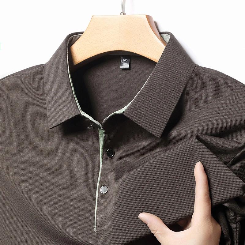 Nová pánská business casual košile s krátkým rukávem, jednobarevná polokošile, módní, prodyšná, pohodlná, všestranný top