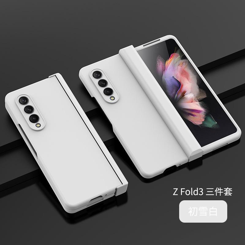 Case for Samsung Galaxy Z Fold 7 6 5 4 3 Hinge Protective Shell Full Coverage With Holder Kickstand Tough Case Magnetic Plain