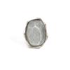 Zinc Zinc Zinc Alloy Water Ripple Ring Adjustable Cat Eye Ring Trendy Gemstone Resin Ring  Gift