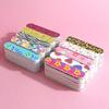 100PCS 9cm Mini Colorful Nail File Double Sided Emery Boards Small Nail File Trimming Tool Manicure Pedicure Tools Wholesale