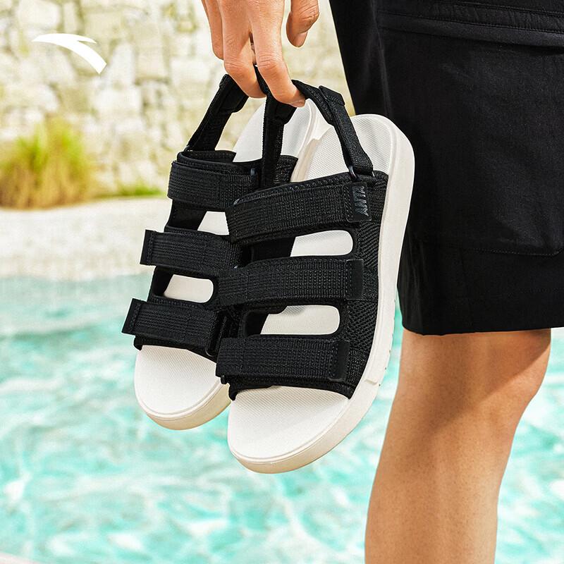 Anta Men s Summer Breathable Velcro Sandals EU 40