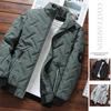 Herrenjacke Herbst und Winter neu Herren Baumwolljacke trendige kurze Stehkragen leichte Daunenbaumwolljacke Herren