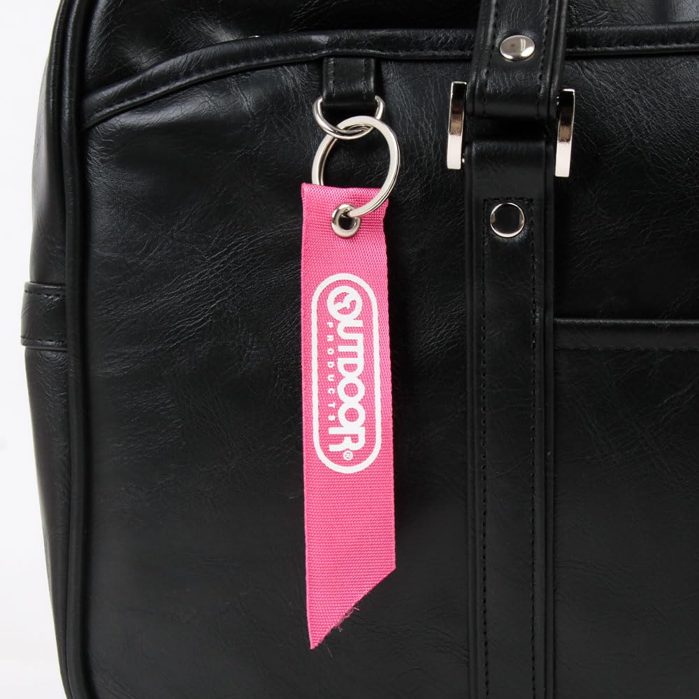 Outdoor Products Leather-Look School Bag with Charm ODA050