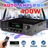 220V-240V USB 1388 Bluetooth Stereo 2.0 Amplifier HiFi Power Remote Control SD Aux Mic Input Auto Amplifier  2*200W