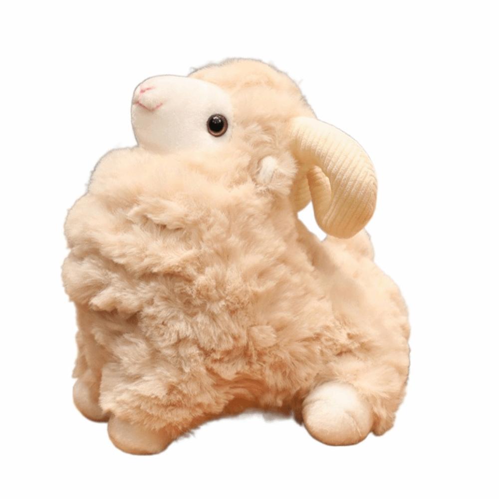 Cartoon Sheep Plush Doll Simulation Animal Fluffty Doll Creative Lamb Plush Toy Birthday Gift