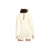Nike Tuta a maniche lunghe con zip tinta unita Esc Donna Tuta Bianco sporco DR5403-113