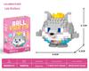 Lele Brothers W2603 Animal Egg Doll Micro Building Blocks for Children's Day Gift