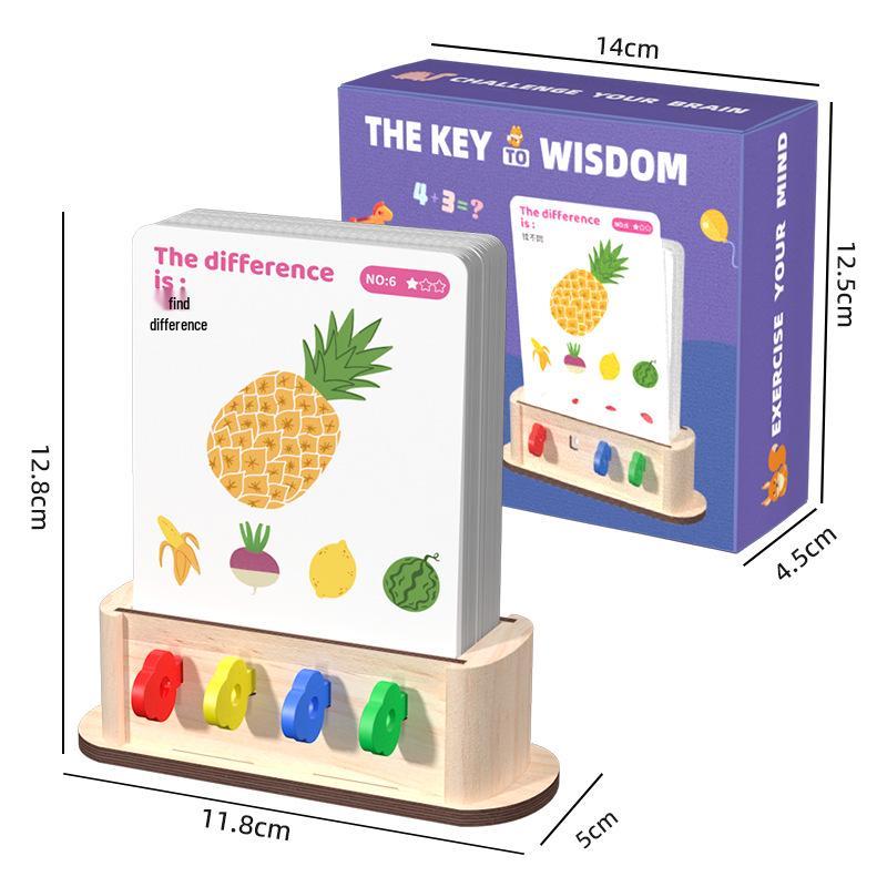 

Логические карточки для обучения: Детские игрушки для раннего обучения, решения проблем и развития мозга