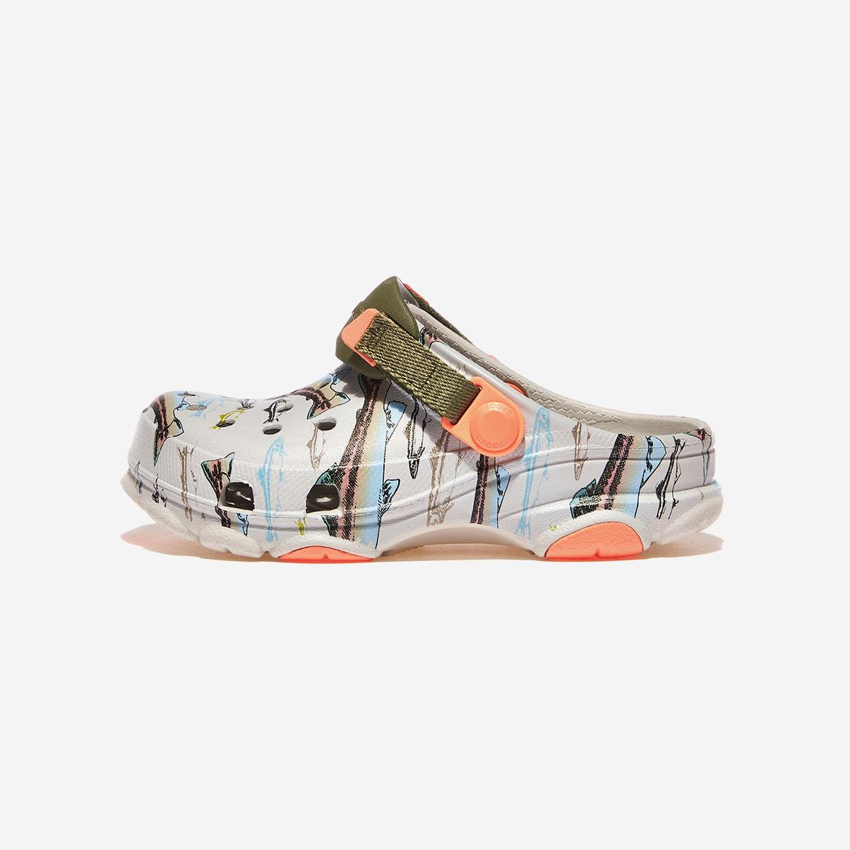 

[Crocs] All-terrain trout print clogs kids, CRS210032, 1010104298, Popular Korean Shoes 190