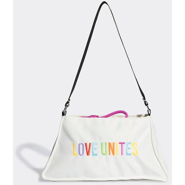 

Белая сумка через плечо adidas Originals Pride