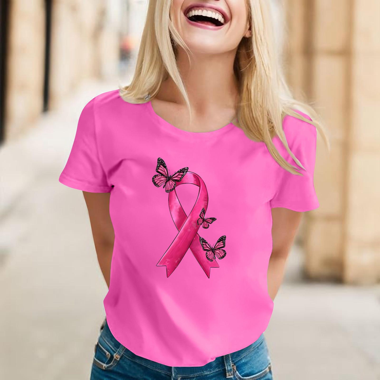 

Женские модные повседневные топы с короткими рукавами и круглым вырезом, плиссированные топы с короткими рукавами и принтом XXXL розовый